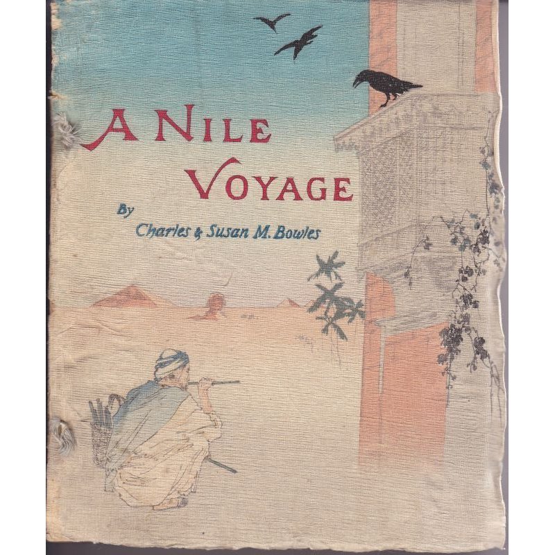 画像1: ちりめん本・「ナイルの旅」（英文）ボウルズ夫妻　A Nile Voyage