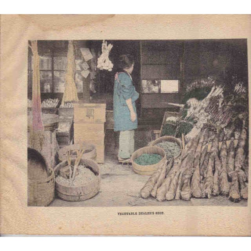 画像4: ちりめん写真帖A　「日本人の生活風景」Illustrations of Japanese Life　高島捨太