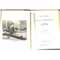 稀覯書　（英）　「日本の音楽と楽器（The Music and Musical Instrument of Japan)」　F.T.ピゴット(Piggott)　 1893 　ロンドン」