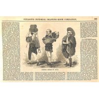 米国絵入り新聞・日本紹介記事入り　Ballou's Pictorial 7部（1853~57）　